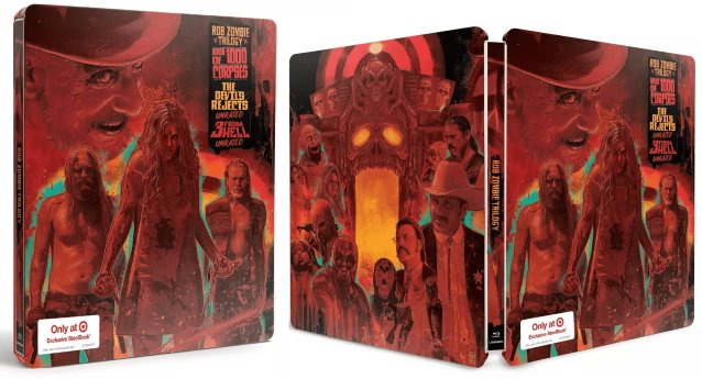 ROB ZOMBIE: FIREFLY Family Trilogy Steelbook Blu-Ray To Be Released Exclusively Through Target